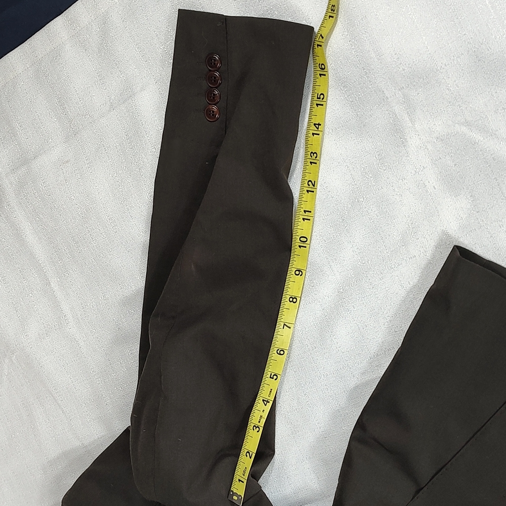 Zara Mens Brown Blazer Shirt Sports Jacket Coat - Picture 5 of 9